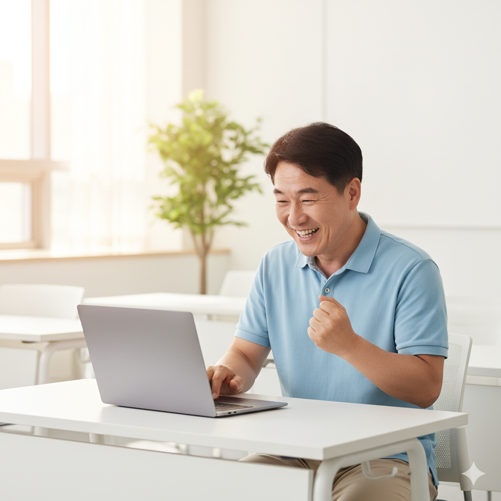 50대 남성 성과 달성